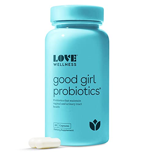 Love Wellness Good Girl Vaginal Probiotics, 60 Count