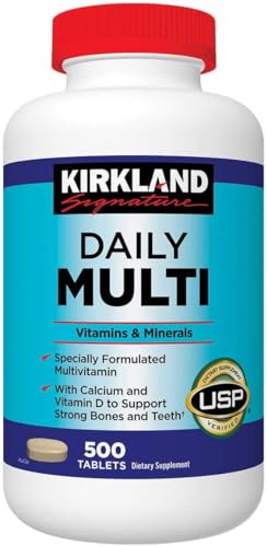 Generic Signature Daily Multivitamin & Mineral Tablets, 500 Count