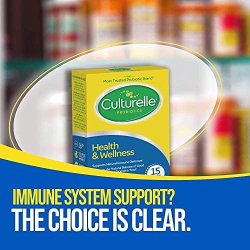 Culturelle Health & Wellness Daily Probiotic, 15 Billion CFUs, 50 Count