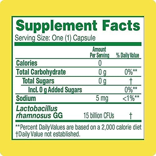 Culturelle Health & Wellness Daily Probiotic, 15 Billion CFUs, 50 Count